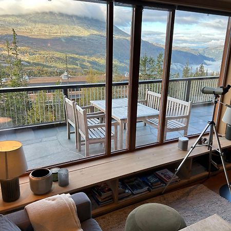 Astonishing Mountain Lodge At The Top Of Gaustablikk, 25M2 West Facing Terrace, 3 Bedrooms Eksteriør billede